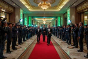 Red Carpet Coverage and Media Interviews